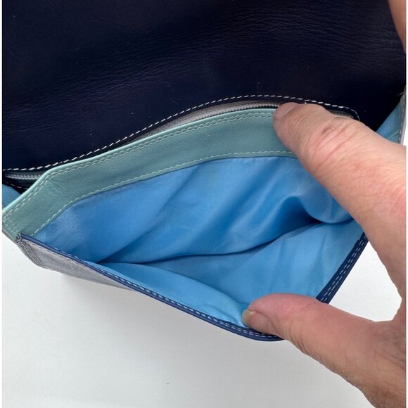 Mywalit Small Leather Travel Organizer Crossbody Wallet Purse With Adjustable St - Picture 12 of 15